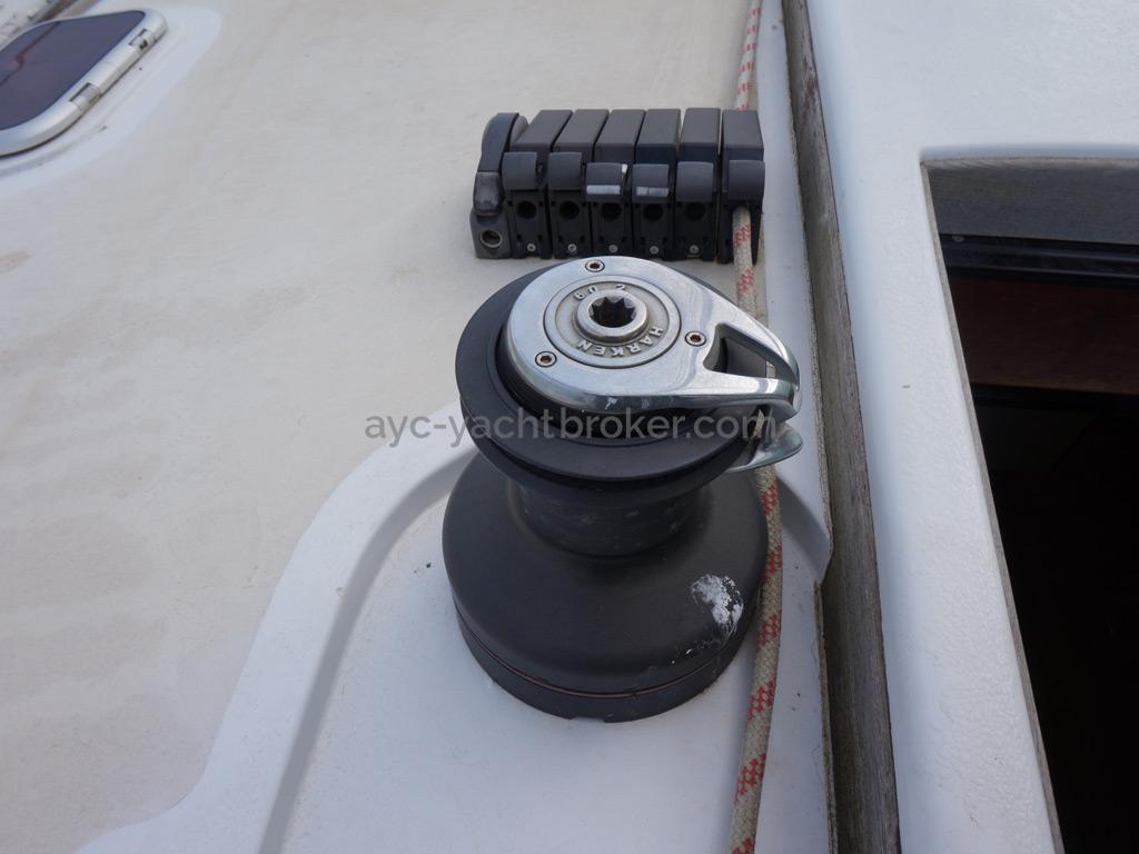 Sunreef 60S - Winch de roof bâbord